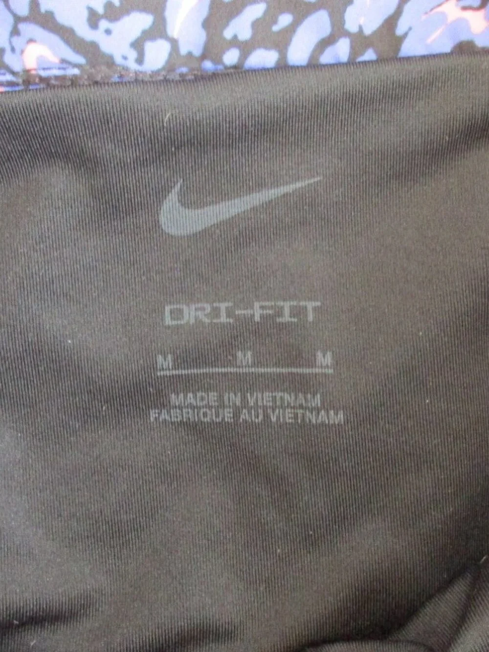 NIKE Athletic Shorts Size Medium DRI Fit Running Purple Print